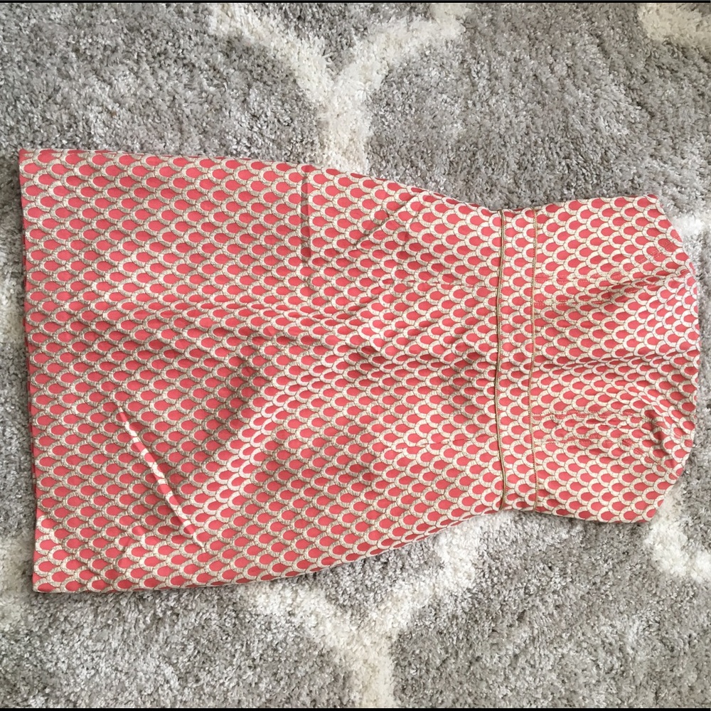 Very rare Lilly Pulitzer strapless cocktail dress.